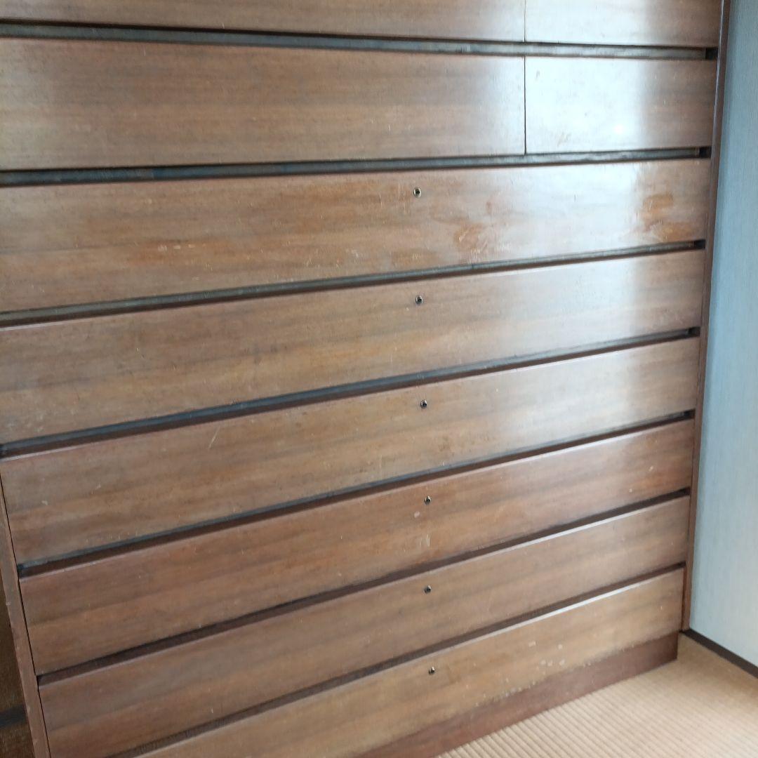 大きいサイズ　木製収納チェスト　タンス　 引き出し10個　大容量