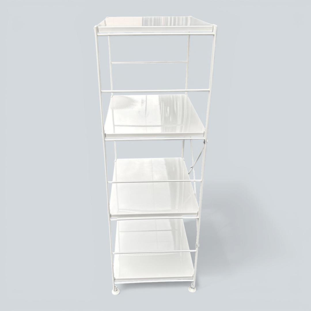 無印良品 スチールユニットシェルフ ライトグレー 中 58cm幅 収納ラック