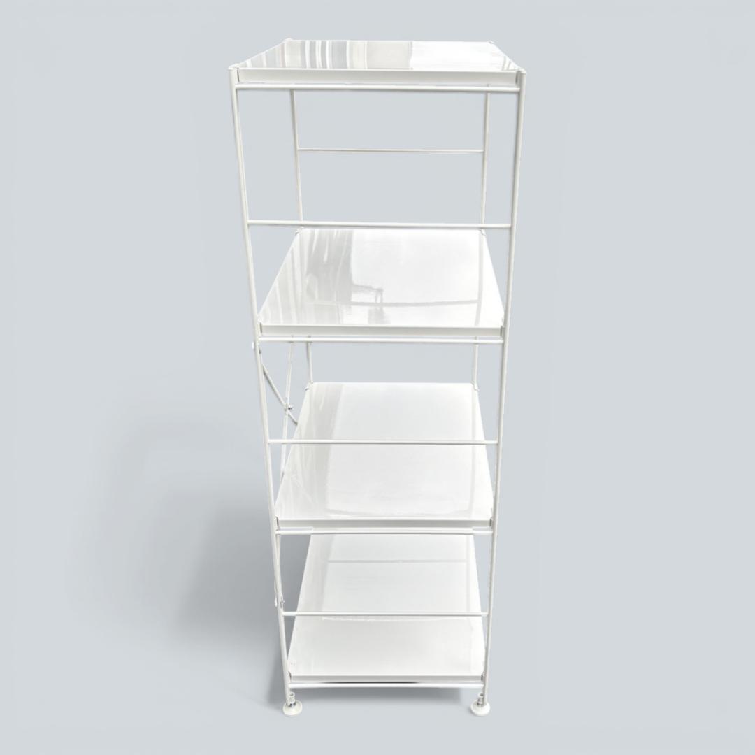 無印良品 スチールユニットシェルフ ライトグレー 中 58cm幅 収納ラック