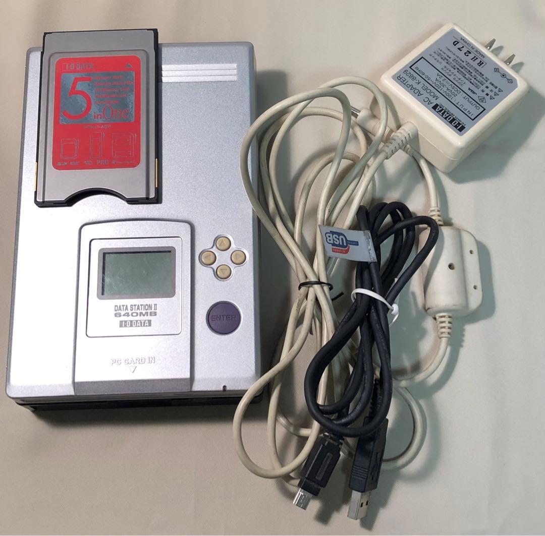 I.O DATA PCカードリーダーライター一体型MOドライブ