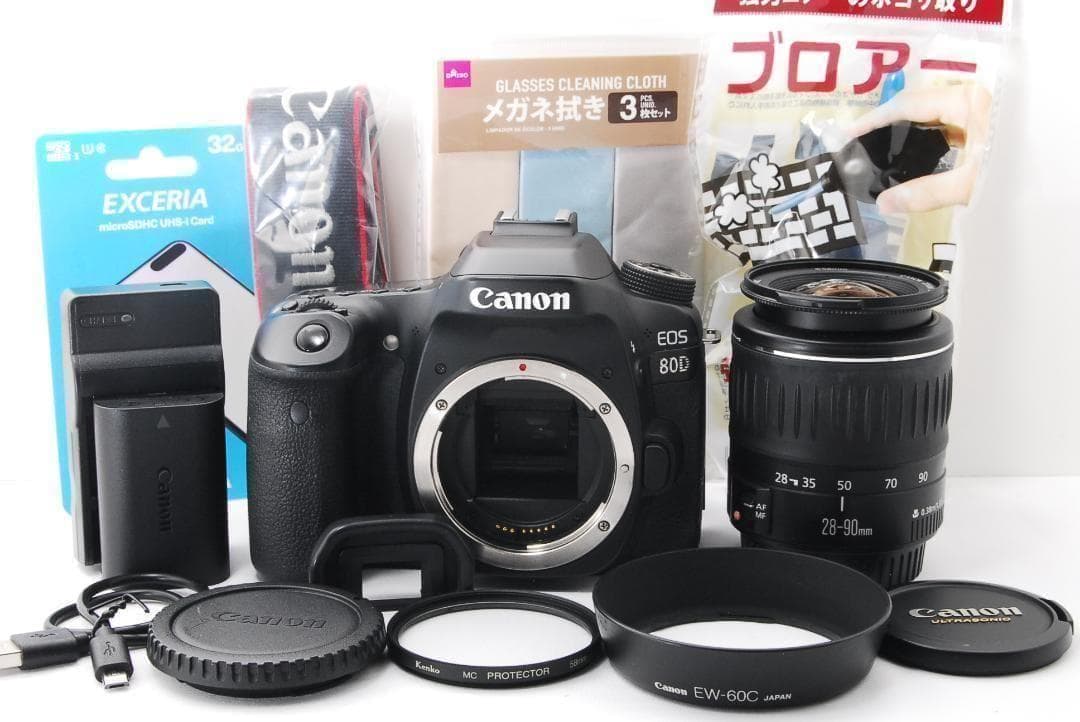 Canon EOS 80D Wi-Fi搭載でスマホに転送可能！初心者～中級者向け