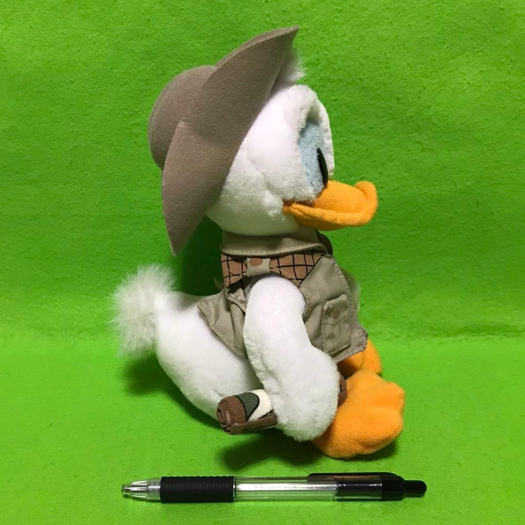 ディズニー　ドナルド　ぬいぐるみ　ジャングルクルーズ　レトロ　美品