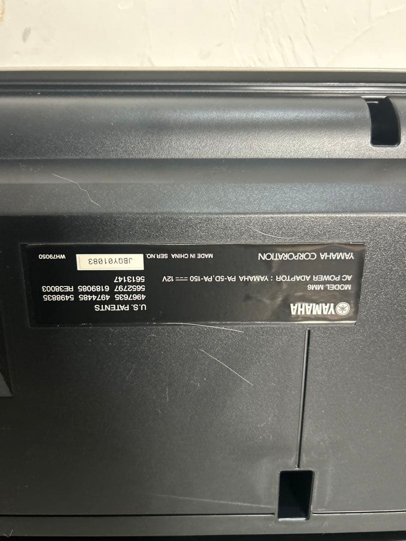 YAMAHA MM6 シンセサイザー 61鍵盤