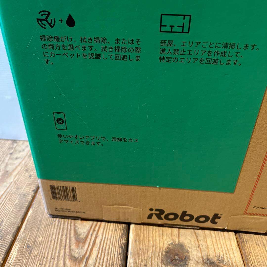 新品未使用品Roomba 105 Combo ロボット掃除機　保証書付き