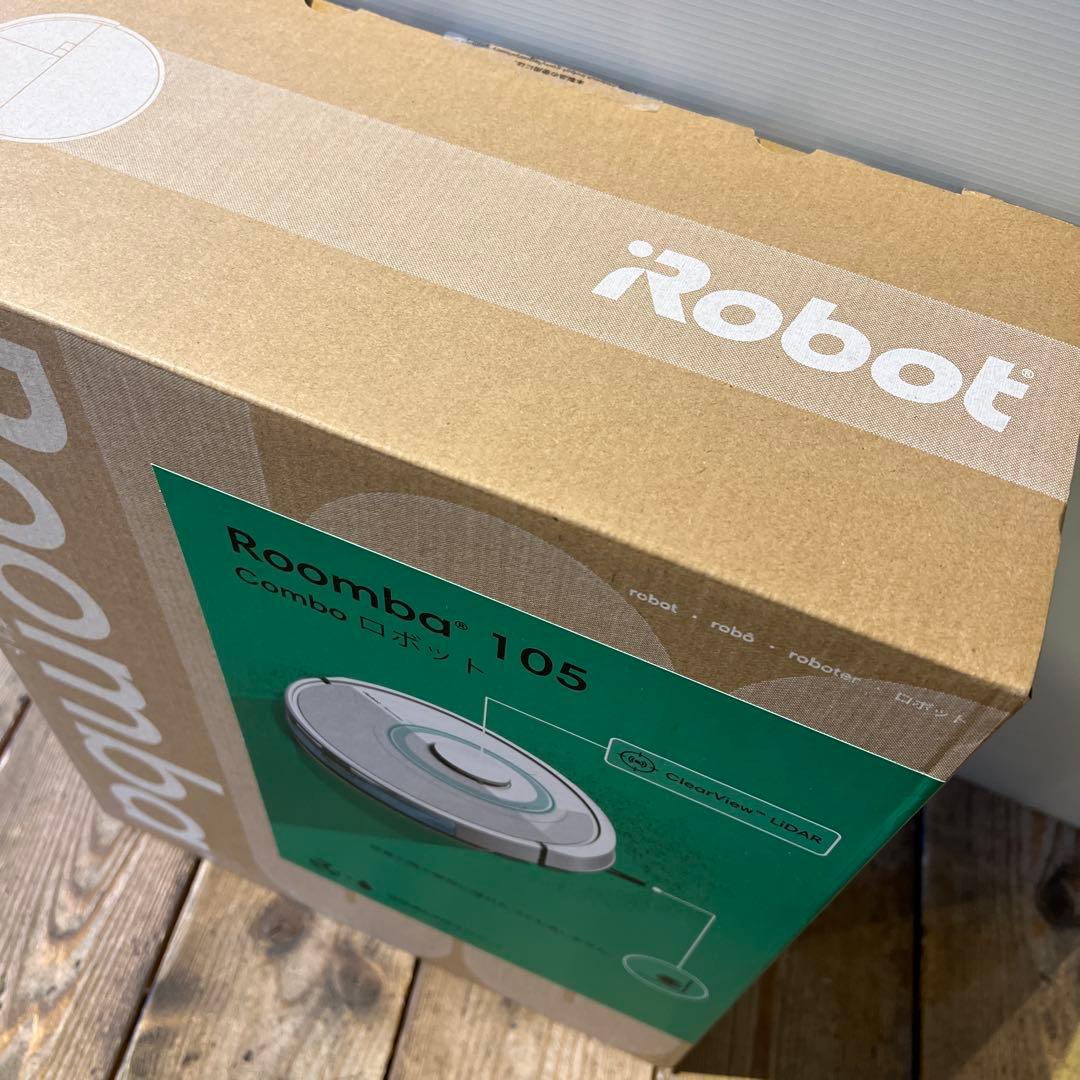 新品未使用品Roomba 105 Combo ロボット掃除機　保証書付き