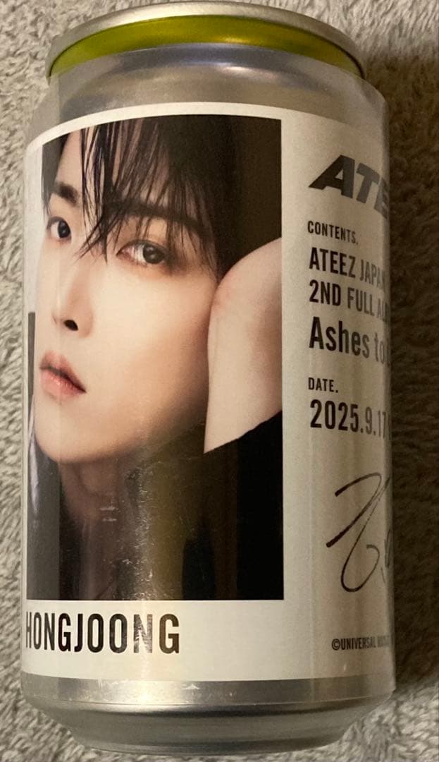 ATEEZ Ashes to Light 缶 サイン入り　メンバーコンプセット