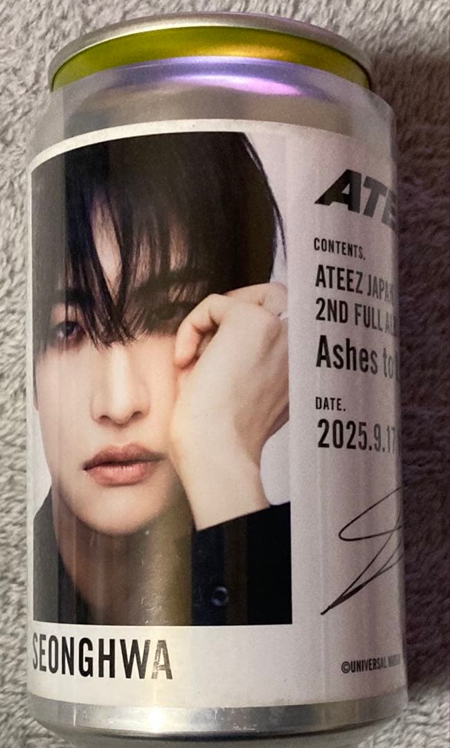ATEEZ Ashes to Light 缶 サイン入り　メンバーコンプセット