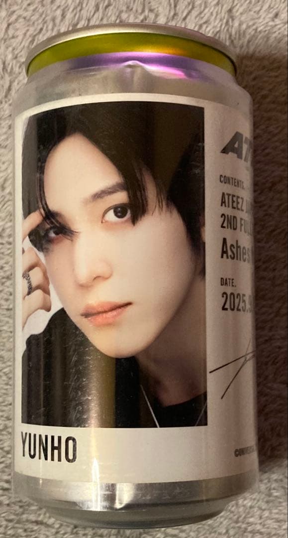 ATEEZ Ashes to Light 缶 サイン入り　メンバーコンプセット