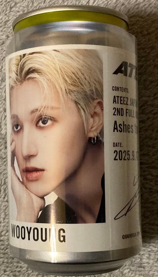 ATEEZ Ashes to Light 缶 サイン入り　メンバーコンプセット