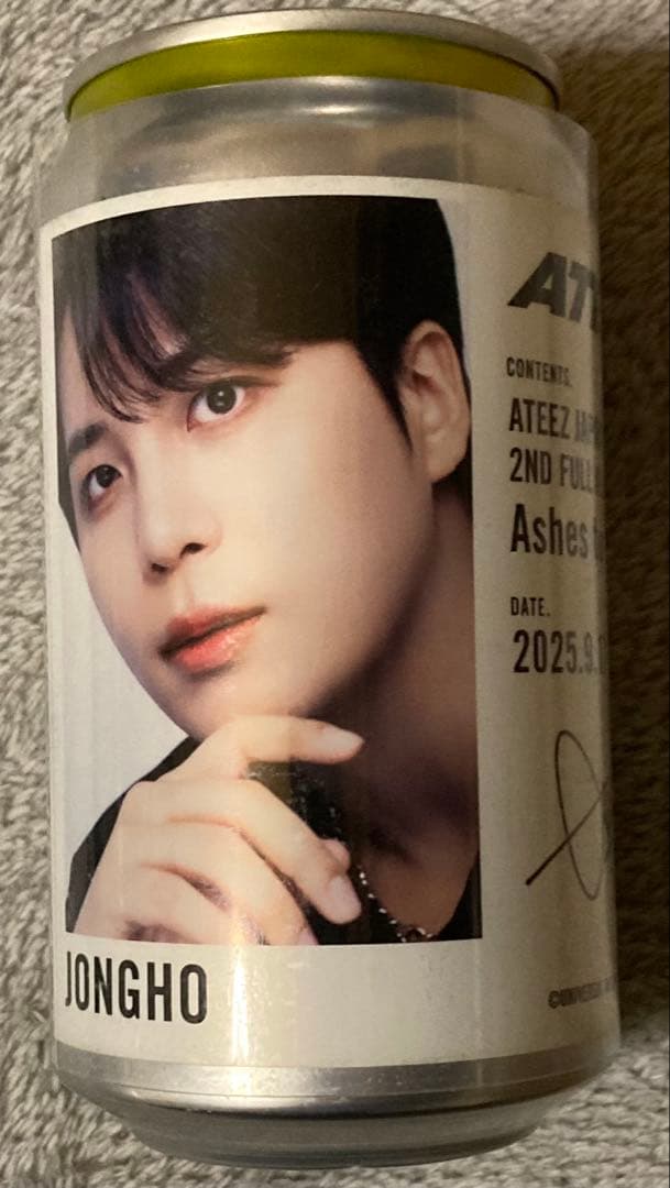ATEEZ Ashes to Light 缶 サイン入り　メンバーコンプセット