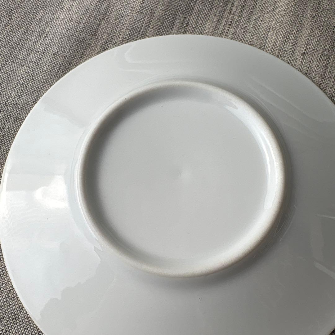 確認用　大量 白 陶器 皿 50枚セット 直径約13cm 取皿 シンプル 小皿