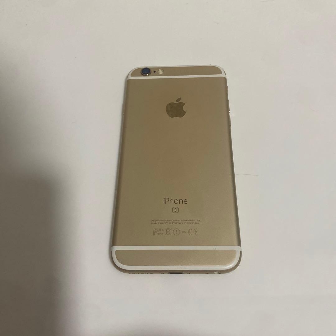 iPhone 6s 128GB Gold 美品 SIMフリー バッテリー100%