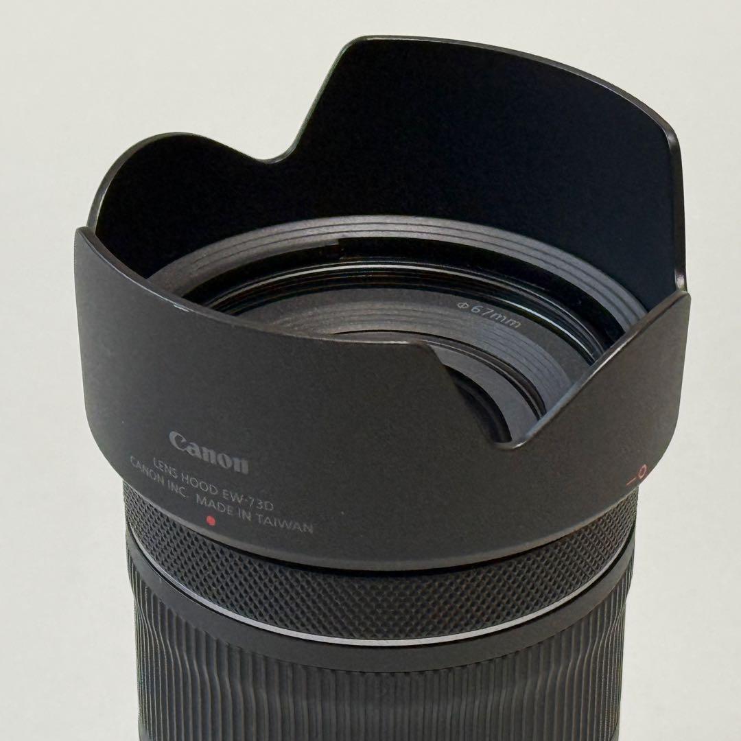 Canon RF 24-105mm F4-7.1 IS STM 純正フード付き