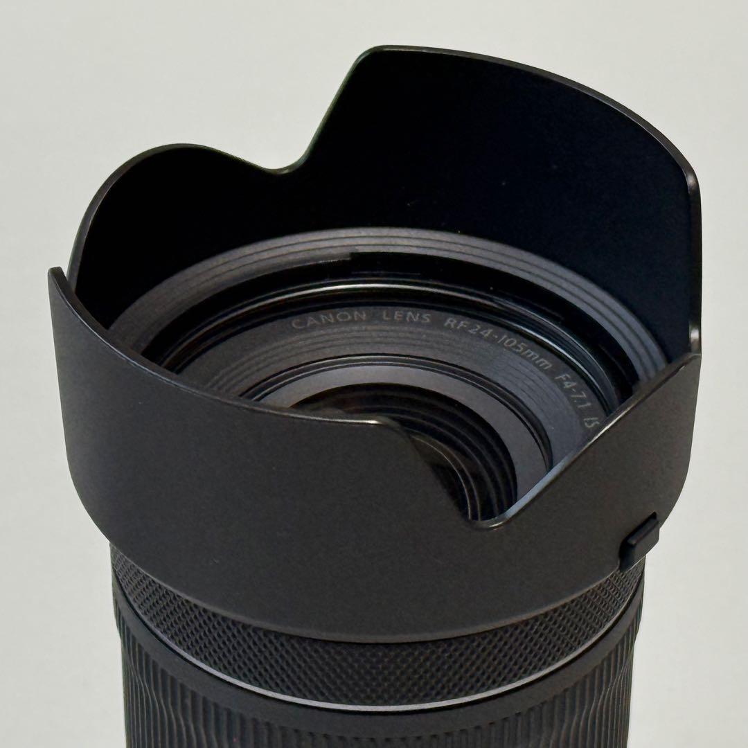 Canon RF 24-105mm F4-7.1 IS STM 純正フード付き