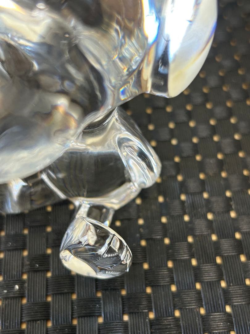 【美品】クリスタル　スヌーピー