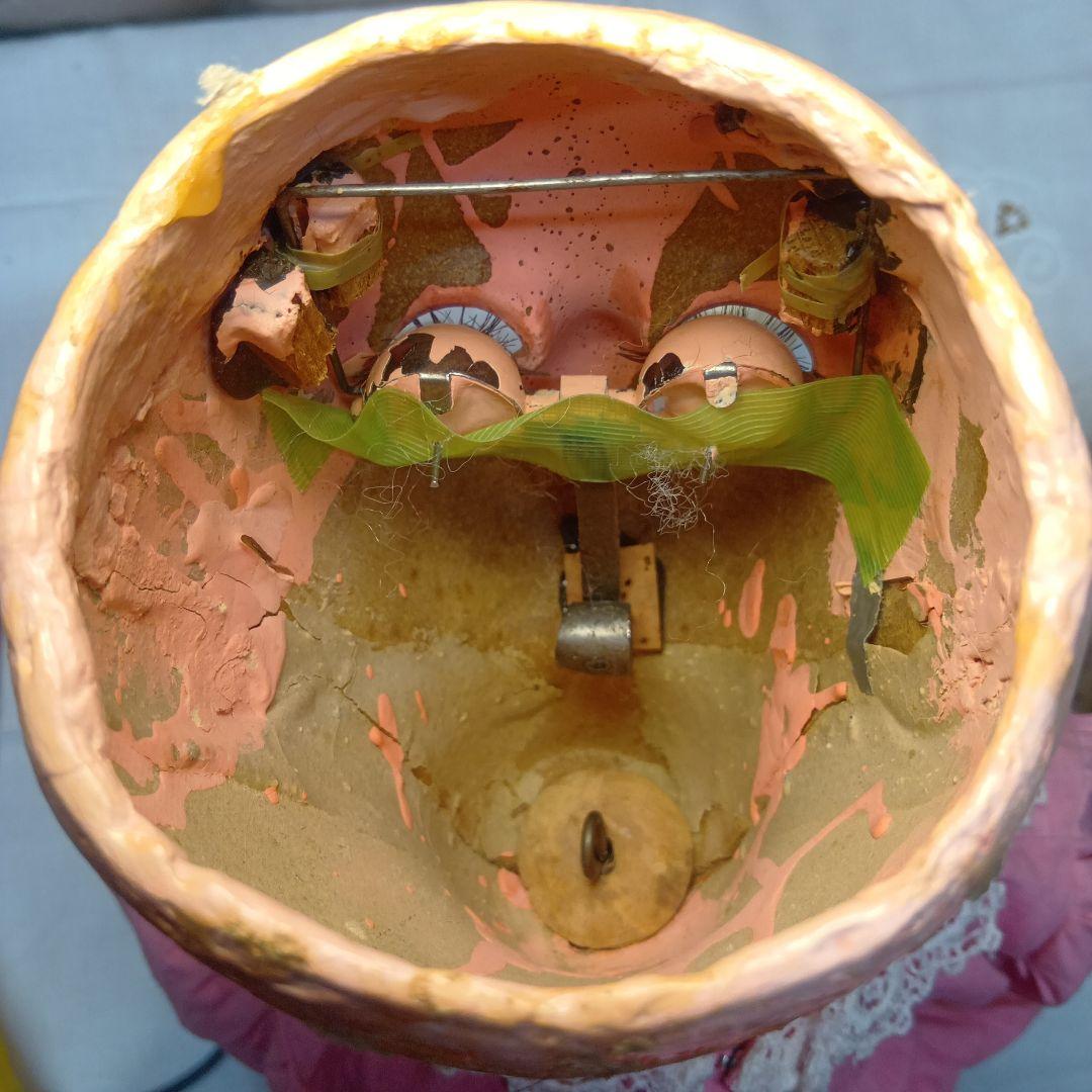 ♥珍しいヘッドがペーパーマッシュのSFBJジュモー　アンティークドール♥