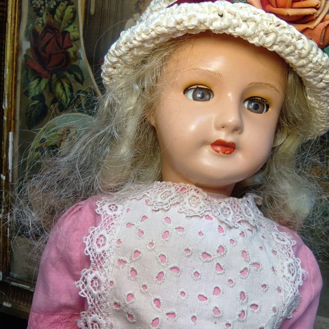 ♥珍しいヘッドがペーパーマッシュのSFBJジュモー　アンティークドール♥