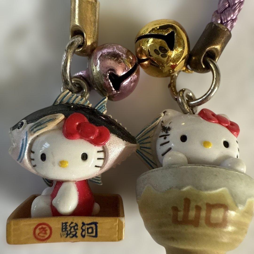 【最終セール‼️希少レア‼️】ご当地　ハローキティ ストラップまとめ売り