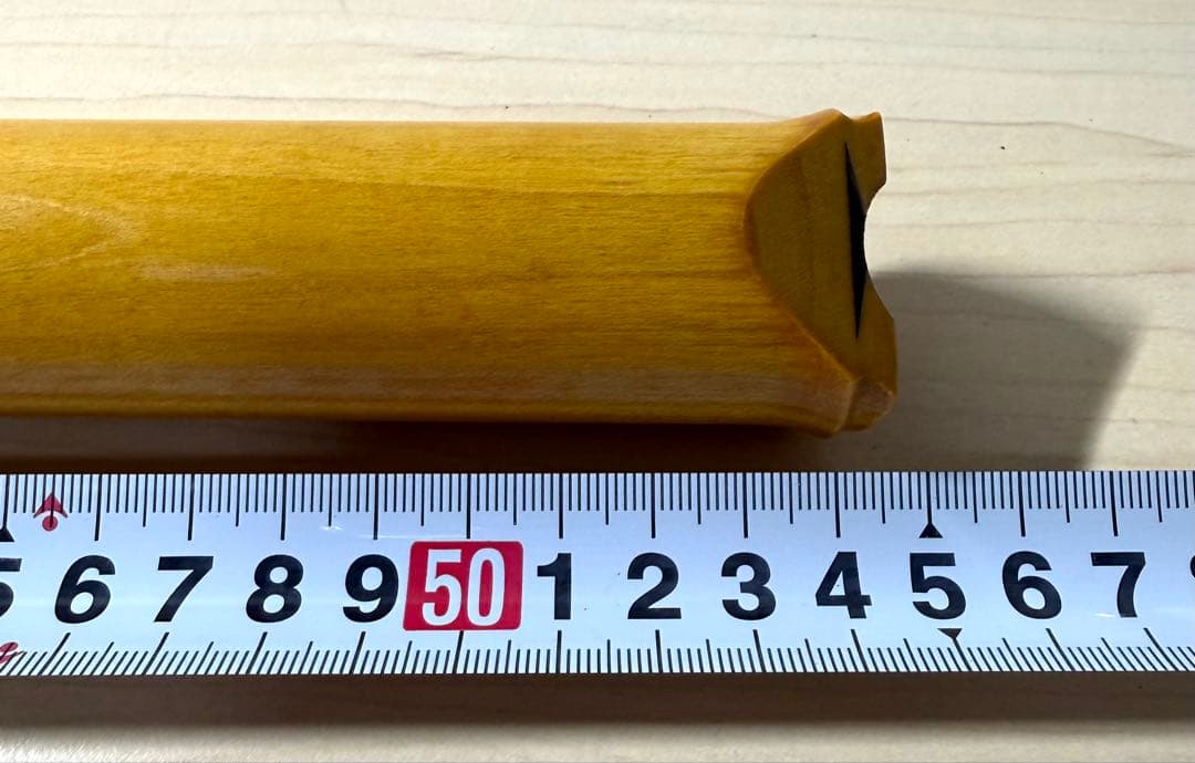 美品 銘木 琴古流 松濤 尺八 寸管 キャップ付き