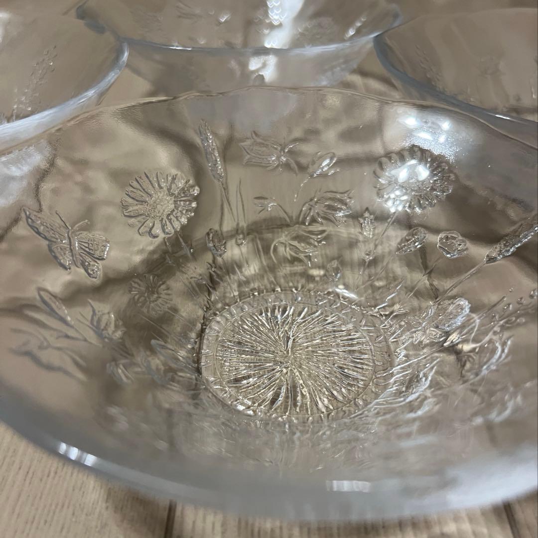 【美品】コスタボダ ウラ ボウル 4枚セット 北欧ガラス