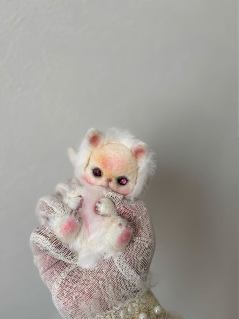 アートドール　No.55うさぎ幻獣　羊毛フェルト
