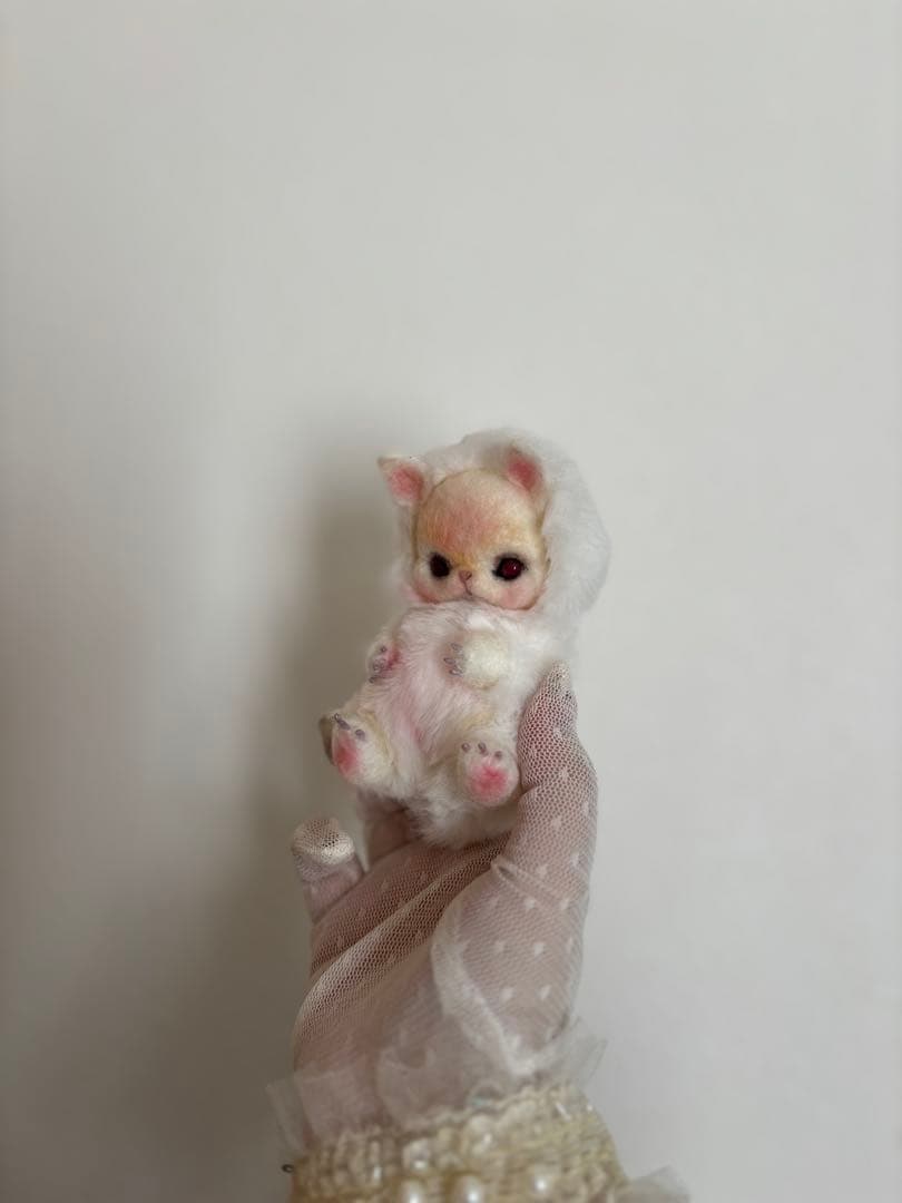 アートドール　No.55うさぎ幻獣　羊毛フェルト