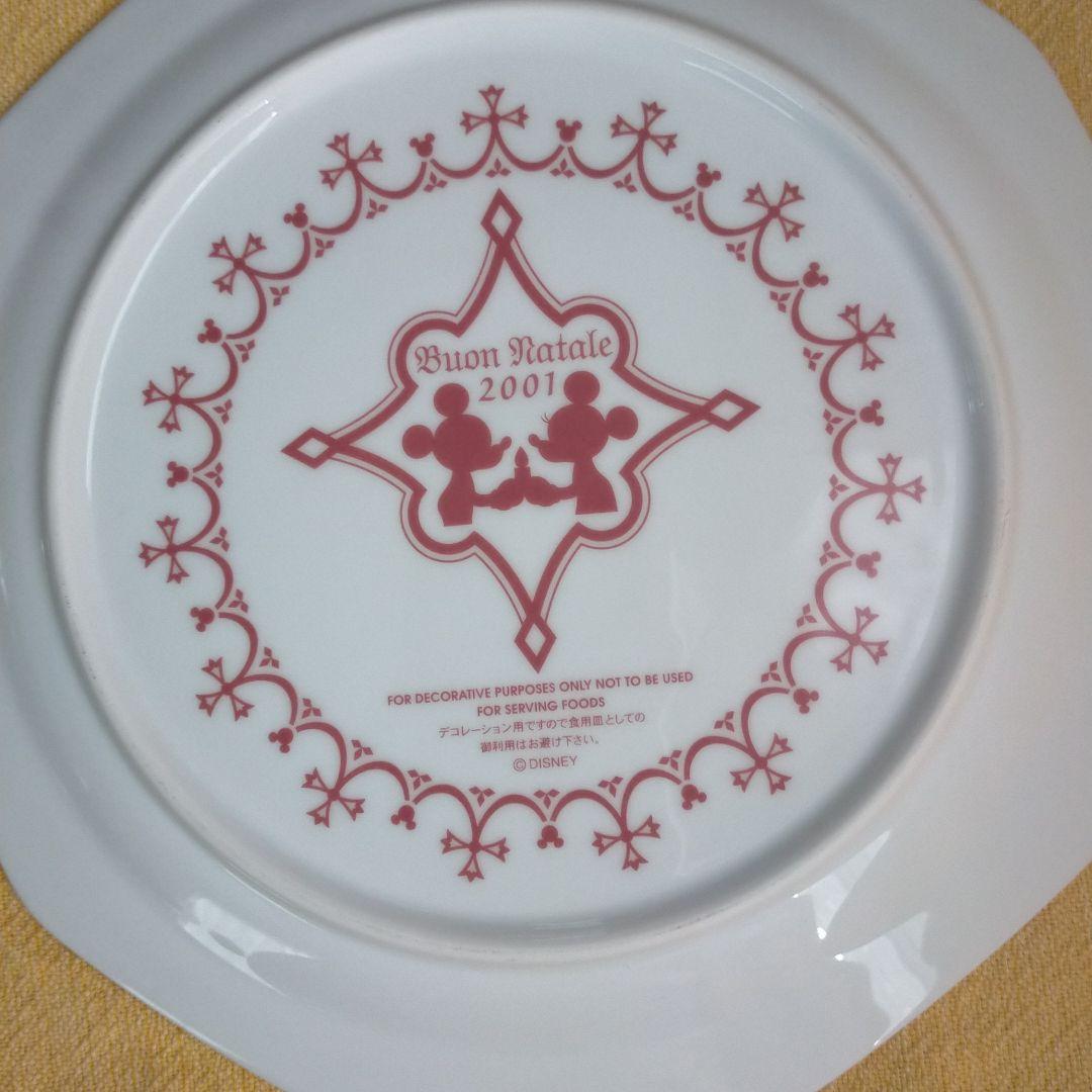TDS クリスマス 2001 プレート  【BOXなし】お値下しました。
