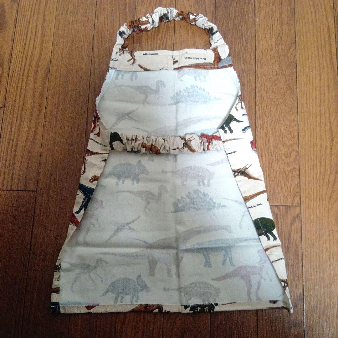 ハンドメイド　レッスンバッグ　セット　入園　入学　準備　キルティング　 恐竜