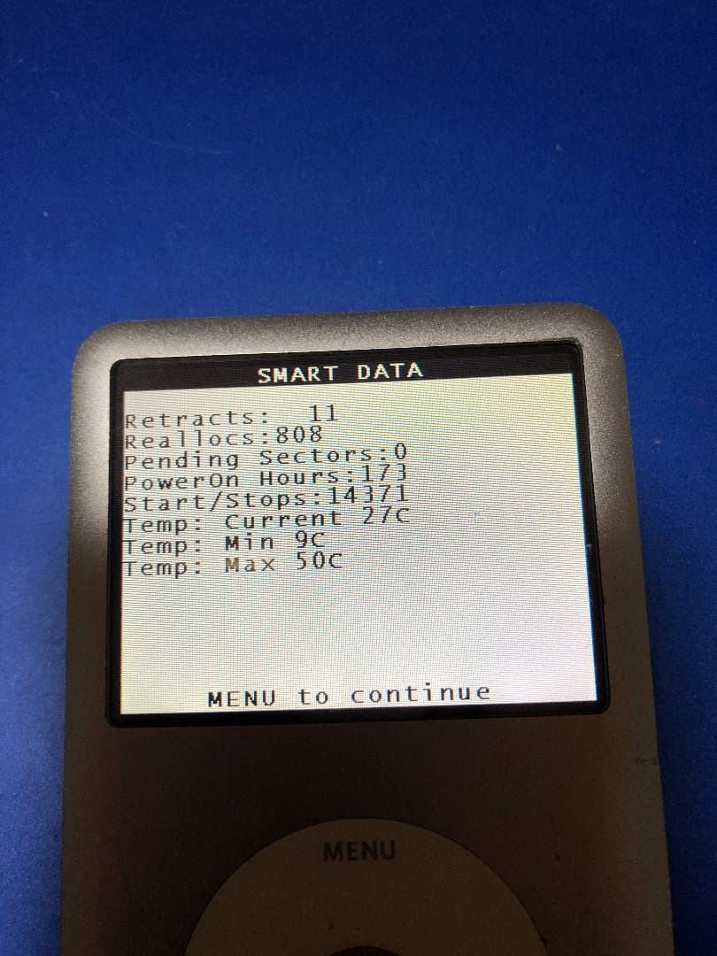 iPod Classic 第6世代120GB 電池新品