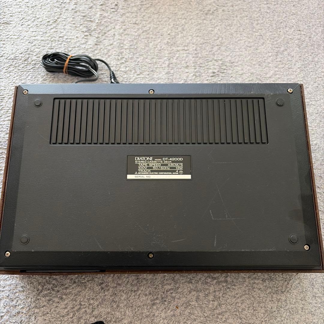 DIATONE ダイヤトーン DT-4200D ステレオカセットデッキ 稼働品