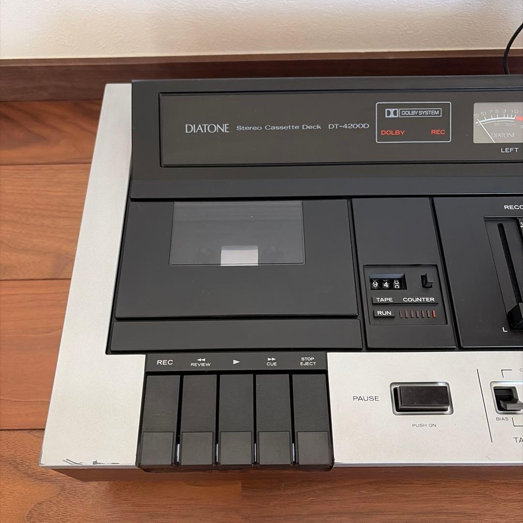 DIATONE ダイヤトーン DT-4200D ステレオカセットデッキ 稼働品
