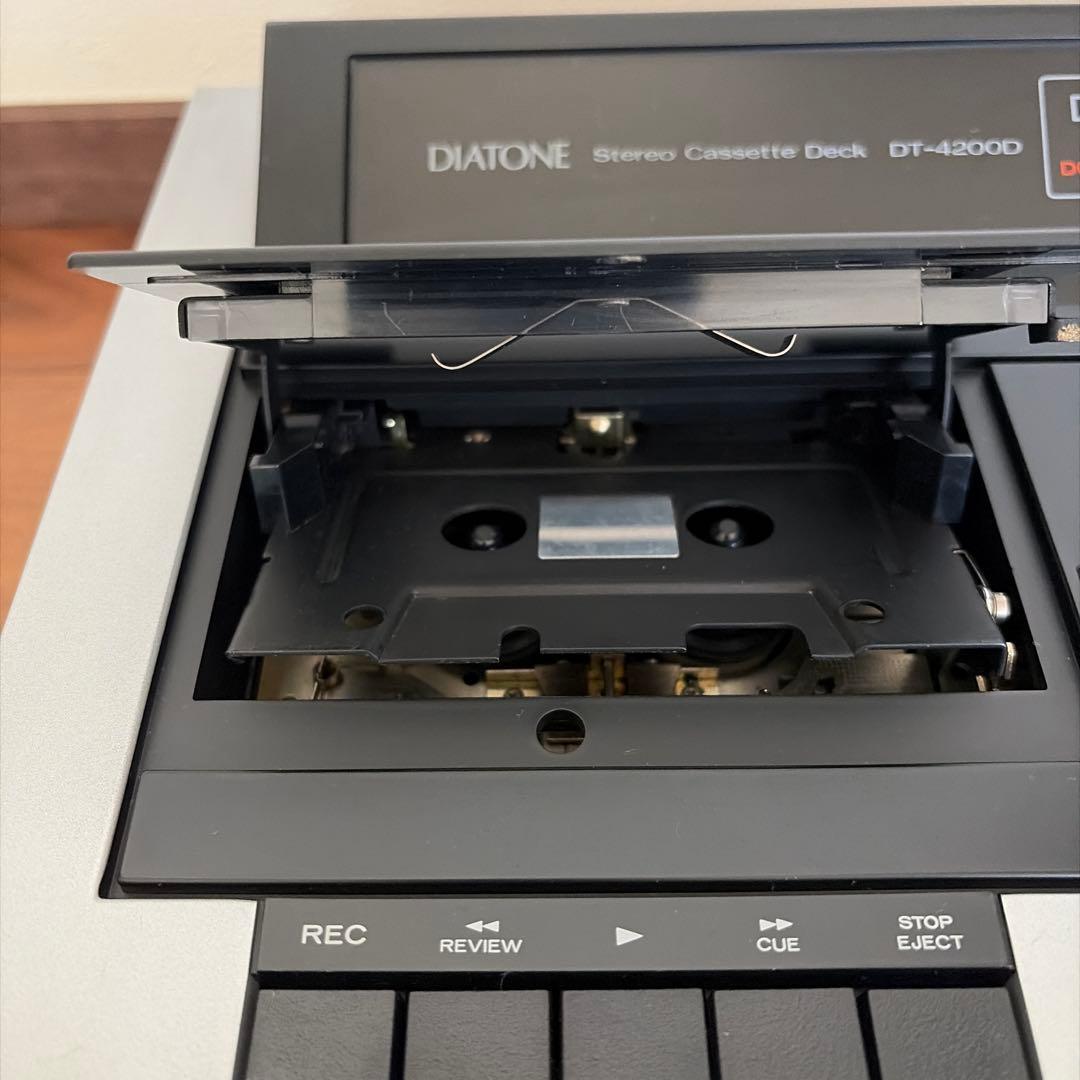 DIATONE ダイヤトーン DT-4200D ステレオカセットデッキ 稼働品
