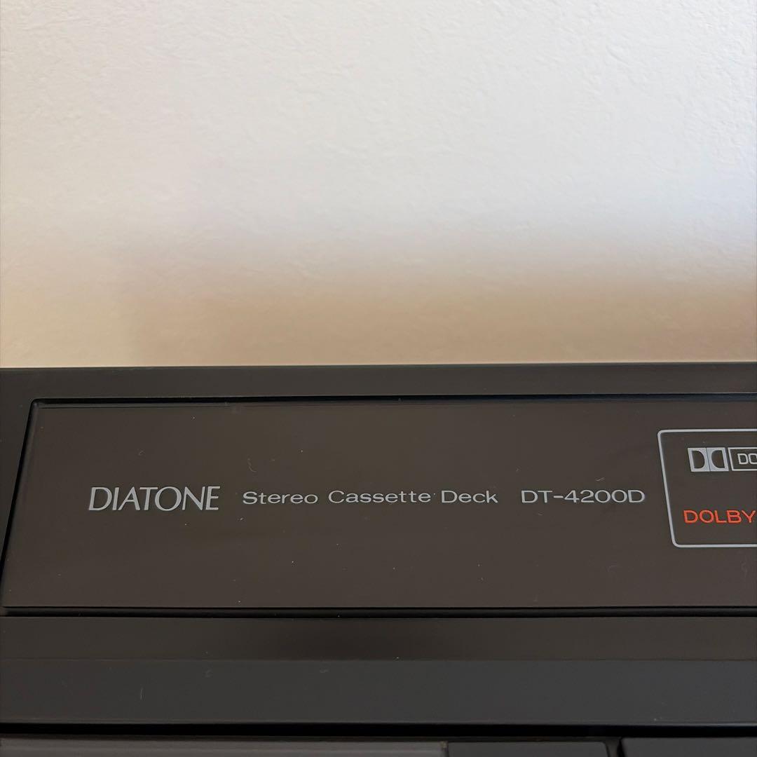 DIATONE ダイヤトーン DT-4200D ステレオカセットデッキ 稼働品