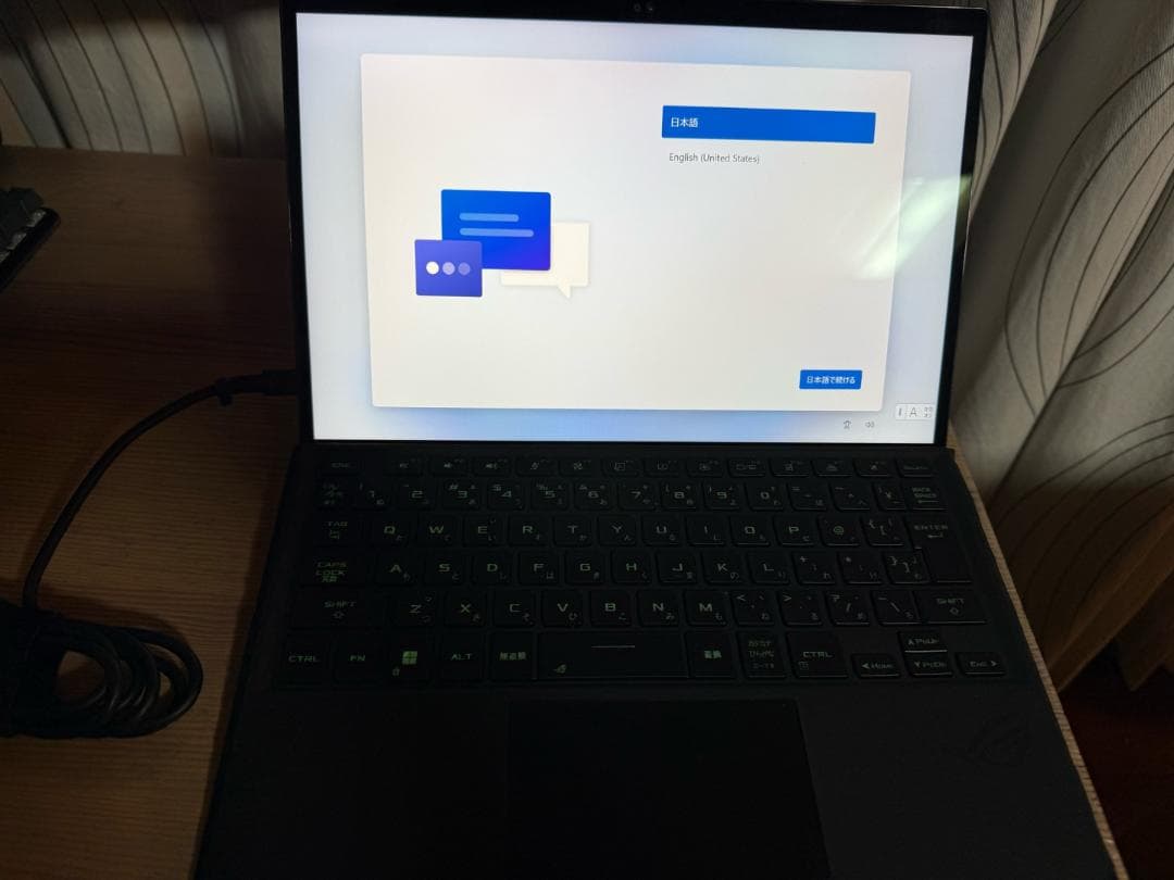 Core i9 GZ301VU asus 2in1 モバイルゲーミングノート