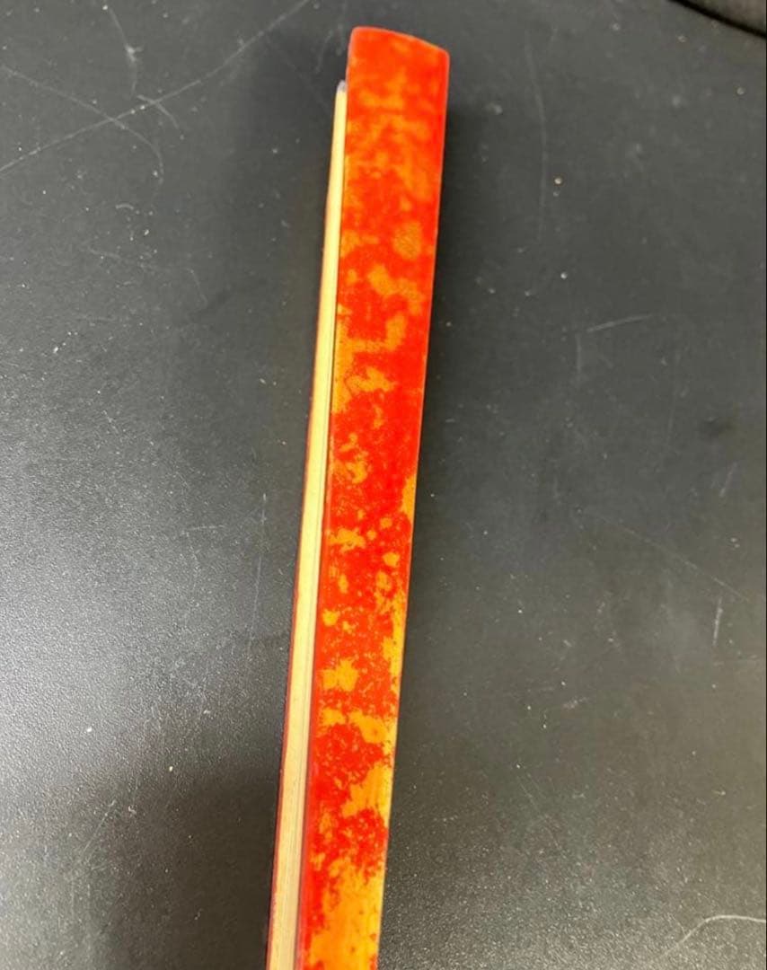 旧家蔵出し 中国 骨董品 赤金 鎏金扇。