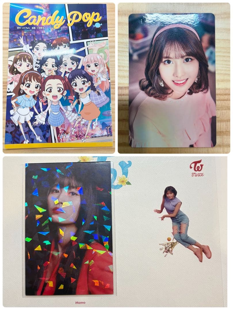TWICE、キャンディーポップ、コミックブック