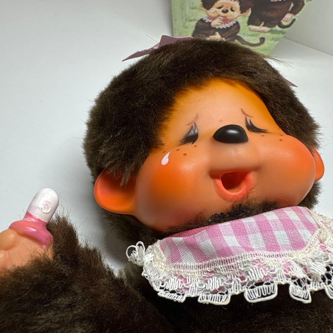新品 初期タグ 箱付き モンチッチ 女の子 monchhichi 3133