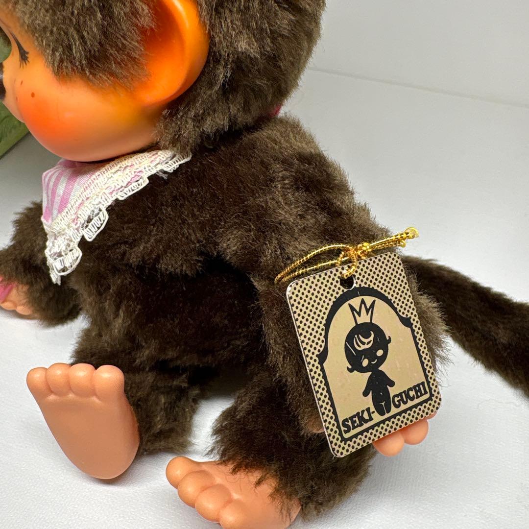 新品 初期タグ 箱付き モンチッチ 女の子 monchhichi 3133