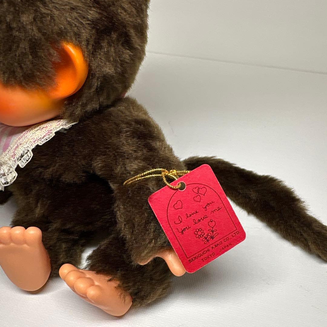 新品 初期タグ 箱付き モンチッチ 女の子 monchhichi 3133