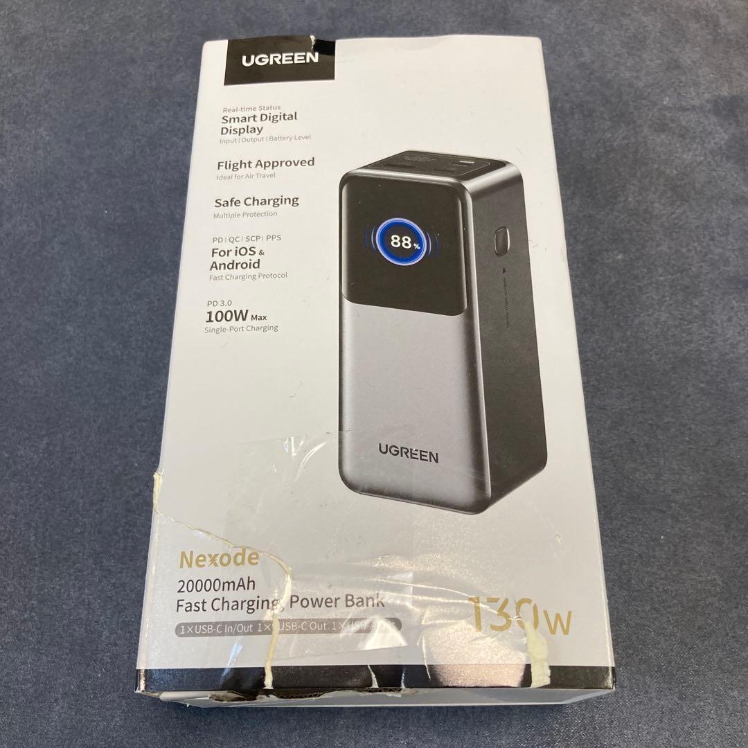 UGREEN Nexode モバイルバッテリー 20000mAh 130W 新品