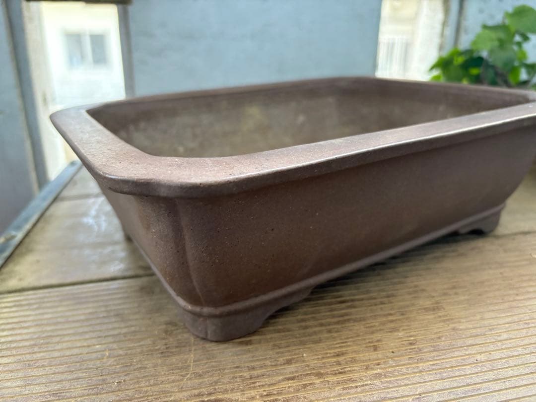 中野行山　鉢　名匠物故作家