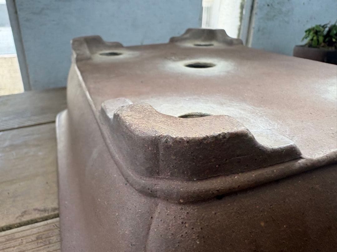 中野行山　鉢　名匠物故作家