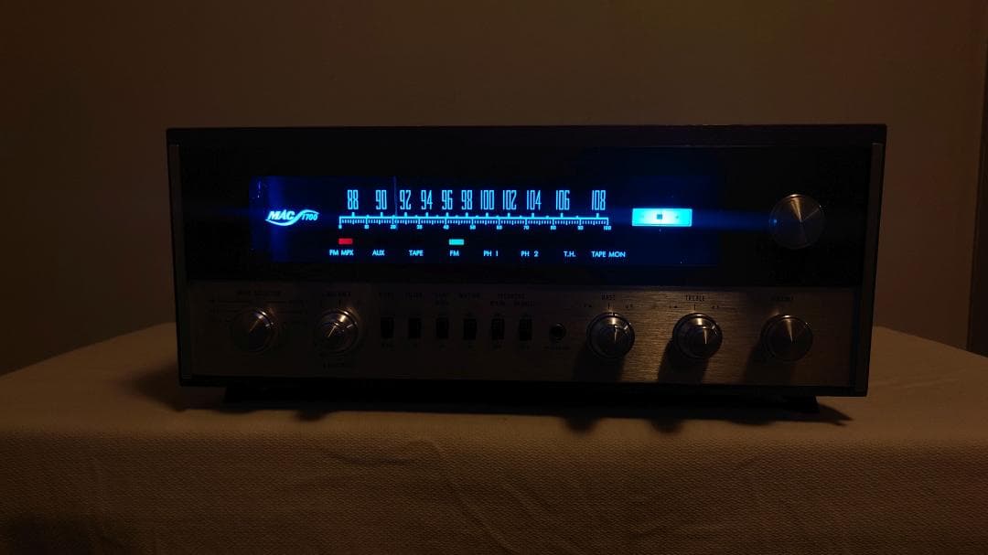★McINTOSH・マッキントッシュ★MAC1700★レシーバー・アンプ