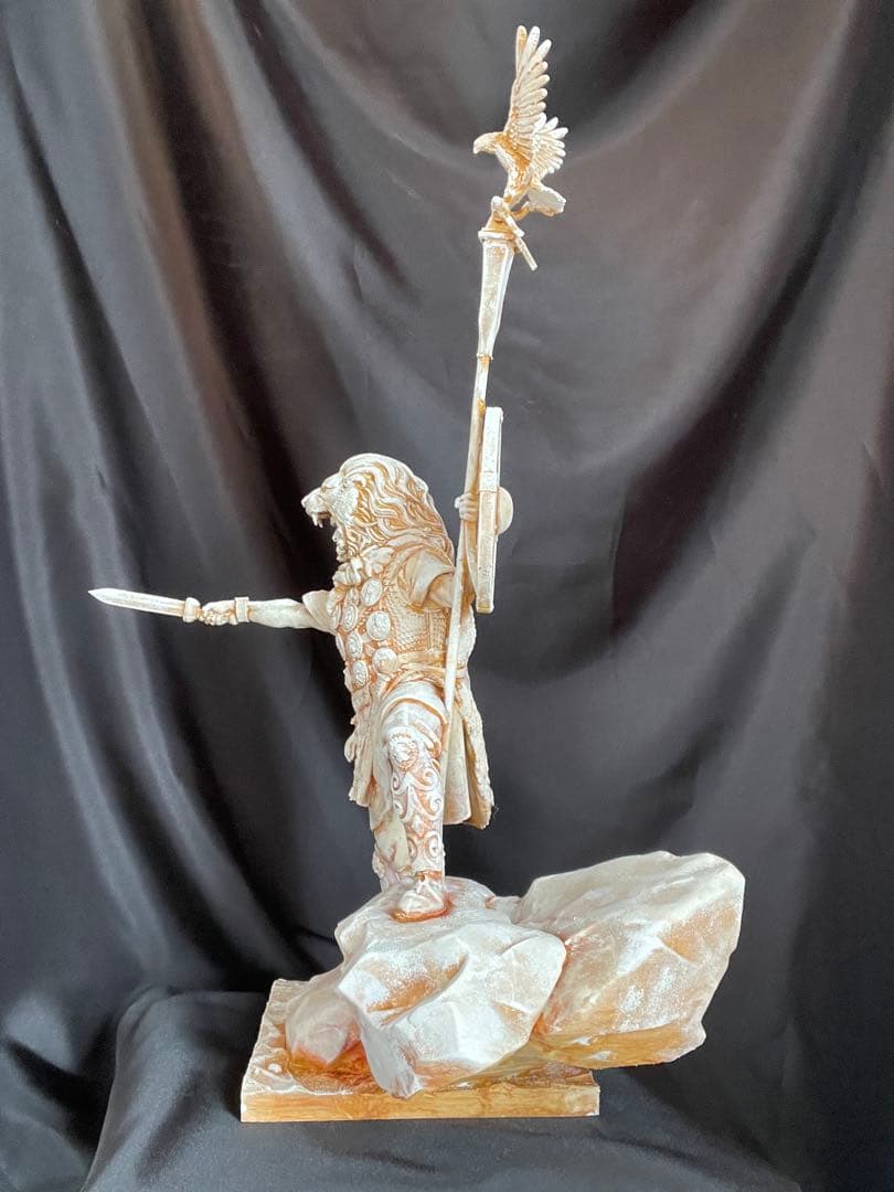 ローマ軍団長フィギュア 50cm 彫刻 コレクション インテリア