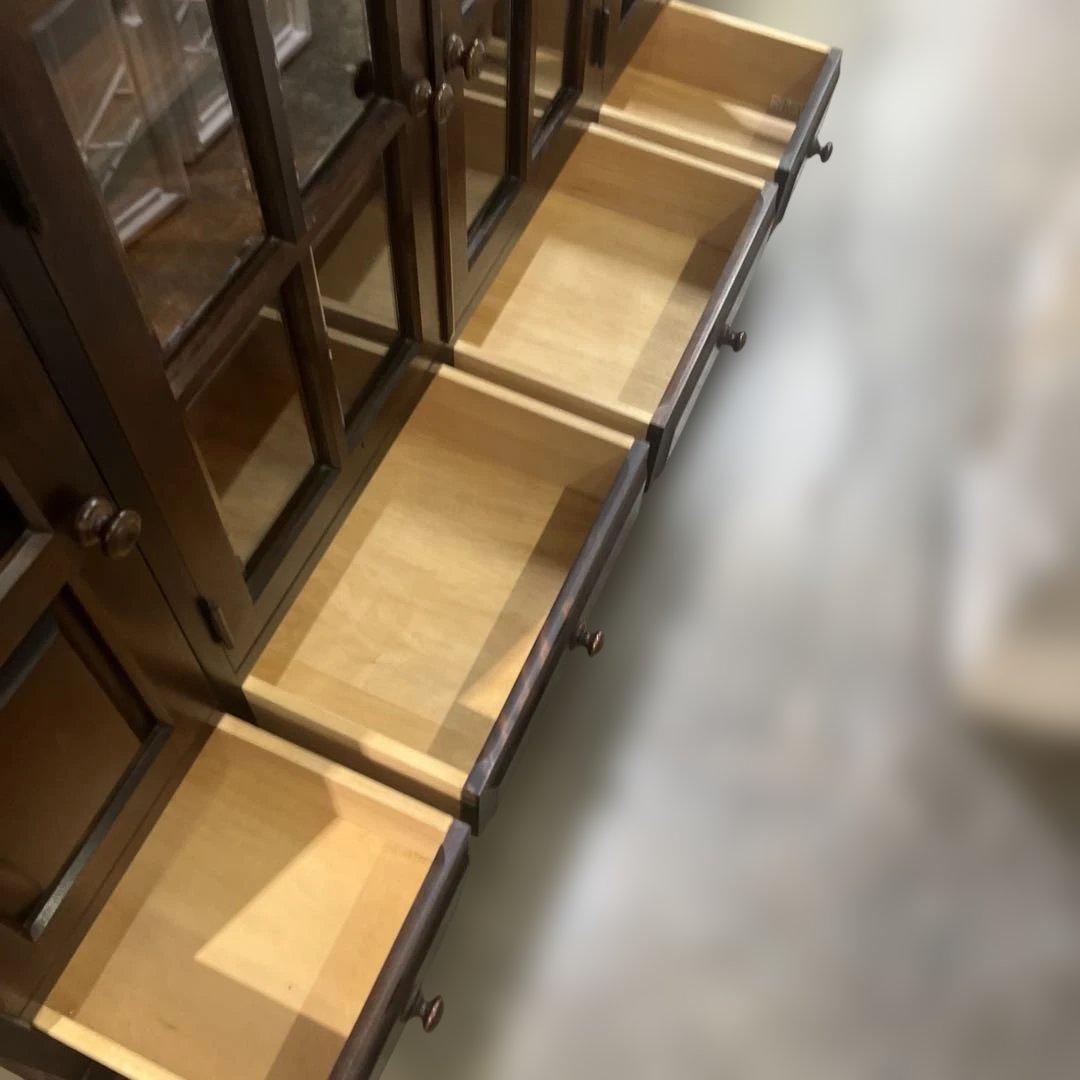 【北海道民芸家具】サイドボード◇リビングボード◆和モダン◆