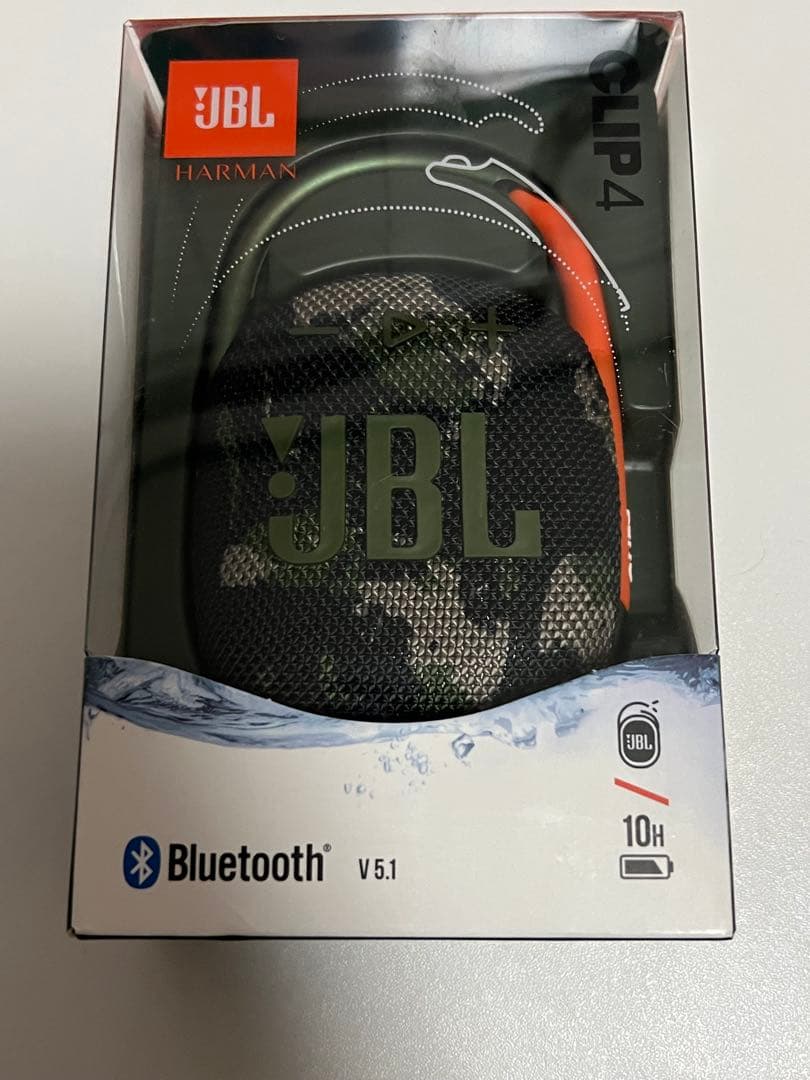 JBL CLIP 4 カモフラージュ Bluetoothスピーカー