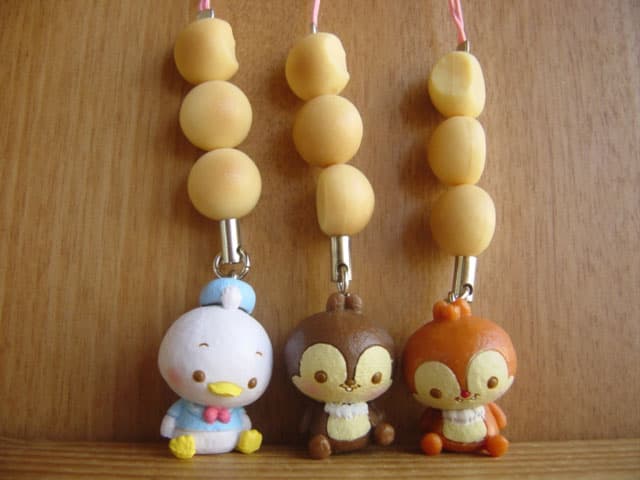 ♯Exa15Kzディズニーコロロンボーロフィギュアストラップ2全6種