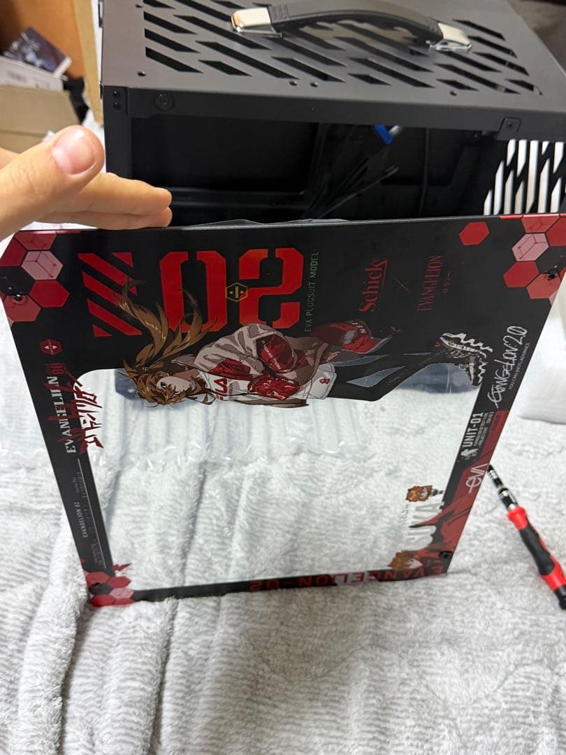 未使用 エヴァンゲリオンアスカ公式デザイン PCケース