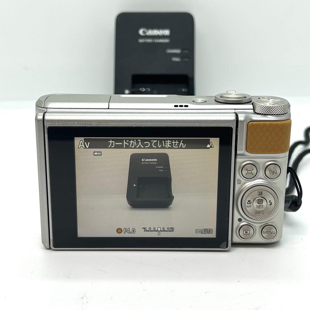 【美品】Canon PowerShot SX740HS シルバー キャノン