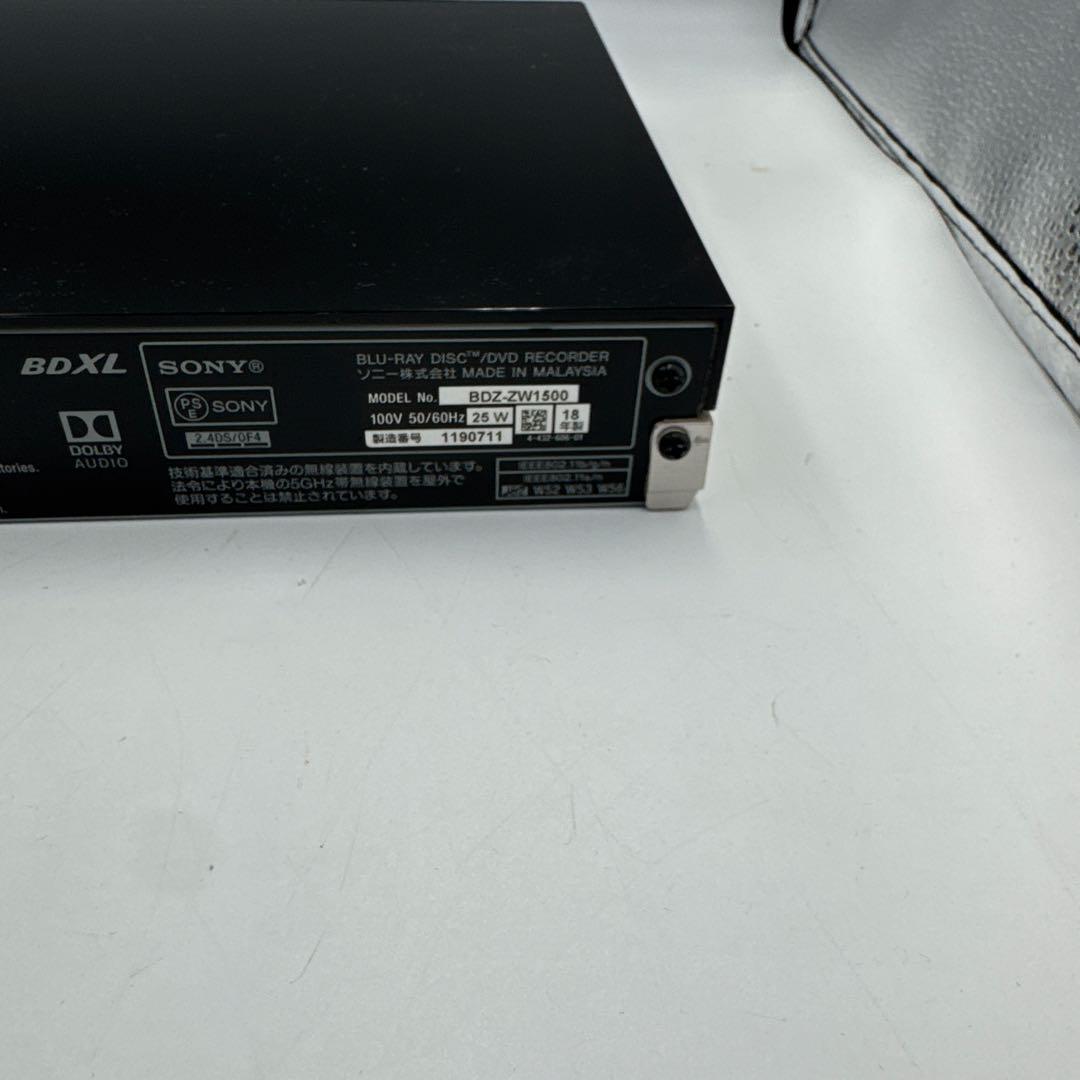 ②SONY 4Kブルーレイレコーダー